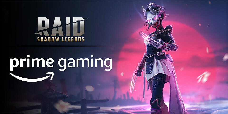 Prime Gaming has many games on offer including Raid Shadow Legends.