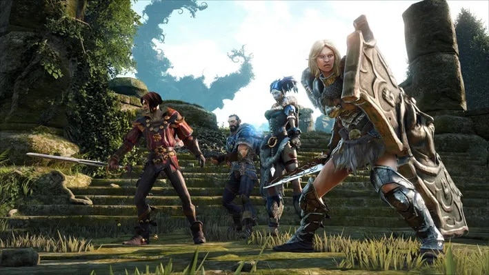 Fable characters ready for battle
