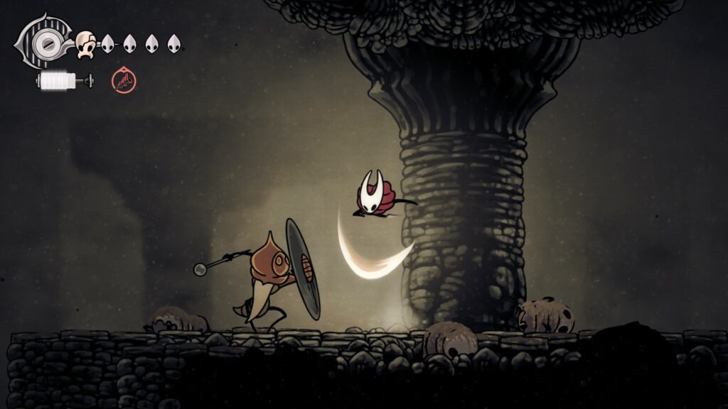 Hollow Knight: Silksong gameplay.