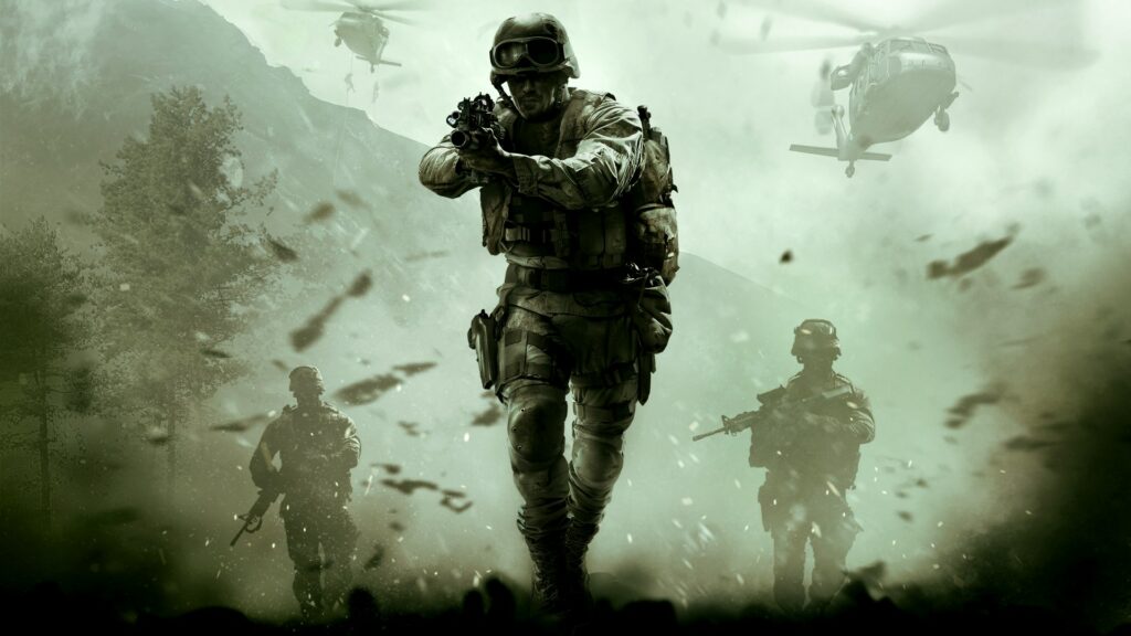 Three Soldiers from the Call Of Duty franchuse.