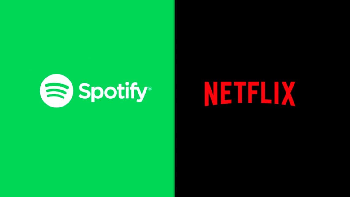 Spotify and Netflix Logos